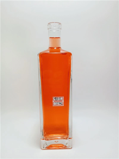 750ml 투명 유리 브랜디 병